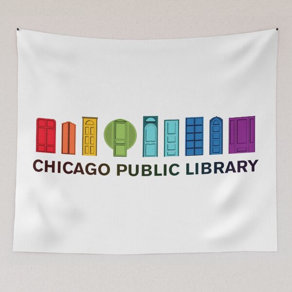 Item preview, Chicago Public Library designed and sold by triThom.