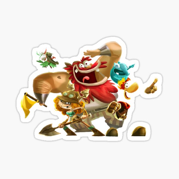 Rayman Legends Origins Adventures Great Escape Sticker for Sale by Zphal