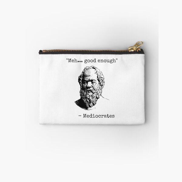 Item preview, Mediocrates Meh Good Enough Sarcasm designed and sold by fusedtees.