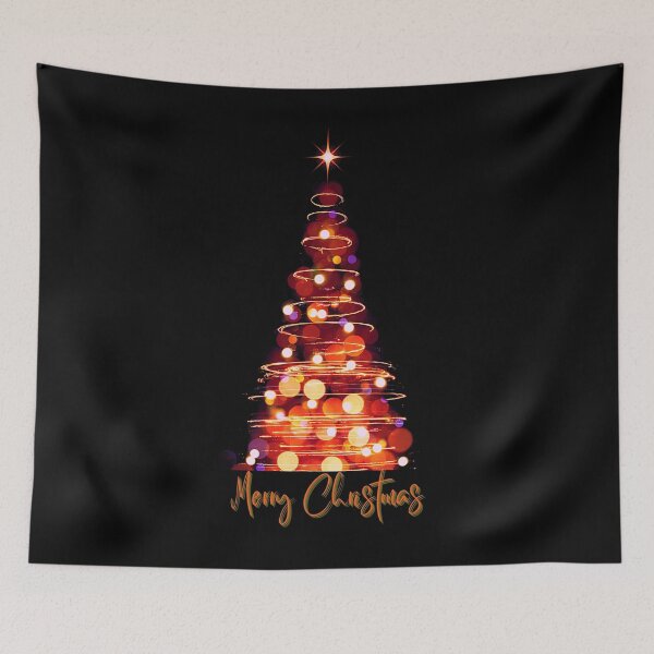 Item preview, Merry Christmas Tree Lights Red designed and sold by trendingatees.