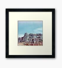 Enna, Sicily, Italy on film. Framed Print