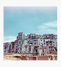 Enna, Sicily, Italy on film. Photographic Print