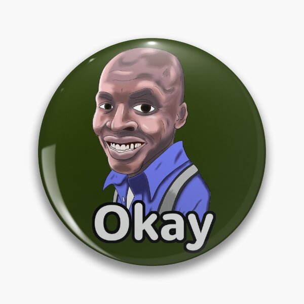 Item preview, Funny Okay Meme Hand Painted Design designed and sold by Core Toggery.