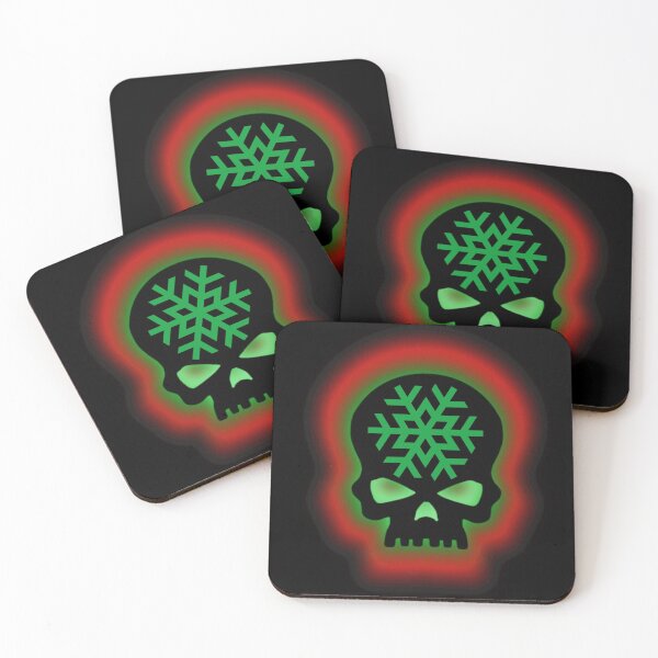Item preview, Goth Snowflake Skull designed and sold by amanda150771.