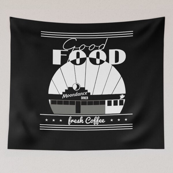 Item preview, TICK BOOM GOOD FOOD MOONDANCE DINER FRESH COFFEE GIFT Essential designed and sold by JenettaGrace.