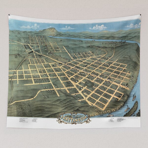 Item preview, Chattanooga - Tennessee - 1871 designed and sold by paulrommer.