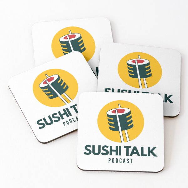 Item preview, Sushi Talk Podcast Icon designed and sold by Garalama.