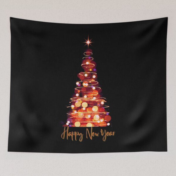 Item preview, Happy New Year Tree Lights  designed and sold by trendingatees.