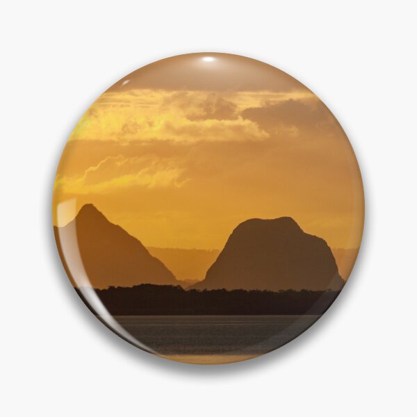 Item preview, Sunset, Glasshouse Mountains: Bribie Island View designed and sold by Andrew Goodall.