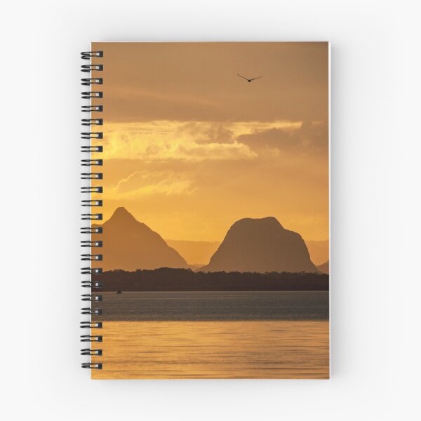 Item preview, Sunset, Glasshouse Mountains: Bribie Island View designed and sold by Andrew Goodall.