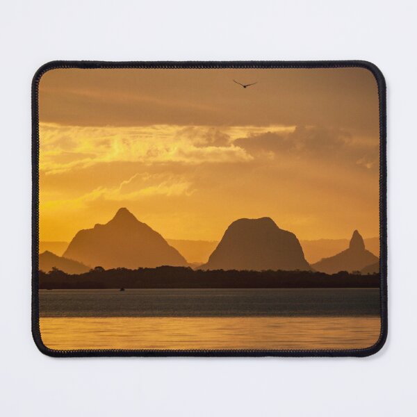 Item preview, Sunset, Glasshouse Mountains: Bribie Island View designed and sold by Andrew Goodall.