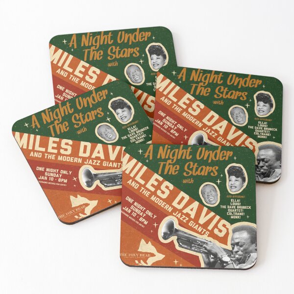 Item preview, Miles Music Venue  Vintage Poster  designed and sold by TheArtNoSUSPEND.