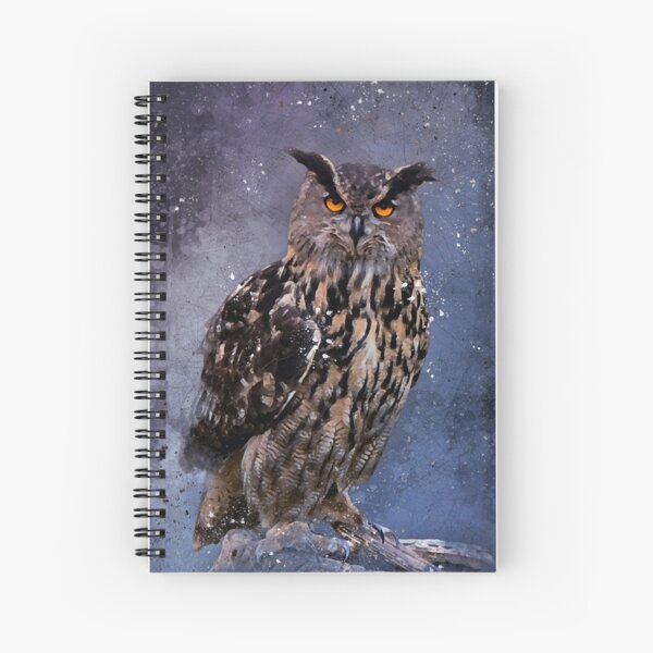 Item preview, Eurasian eagle owl designed and sold by Elvira Draat.