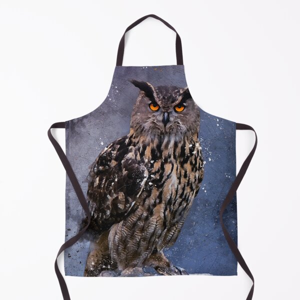 Item preview, Eurasian eagle owl designed and sold by Elvira Draat.