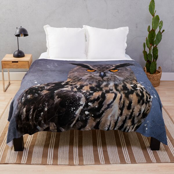 Item preview, Eurasian eagle owl designed and sold by Elvira Draat.