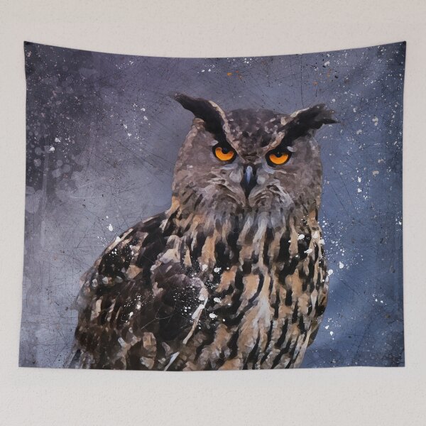 Item preview, Eurasian eagle owl designed and sold by Elvira Draat.