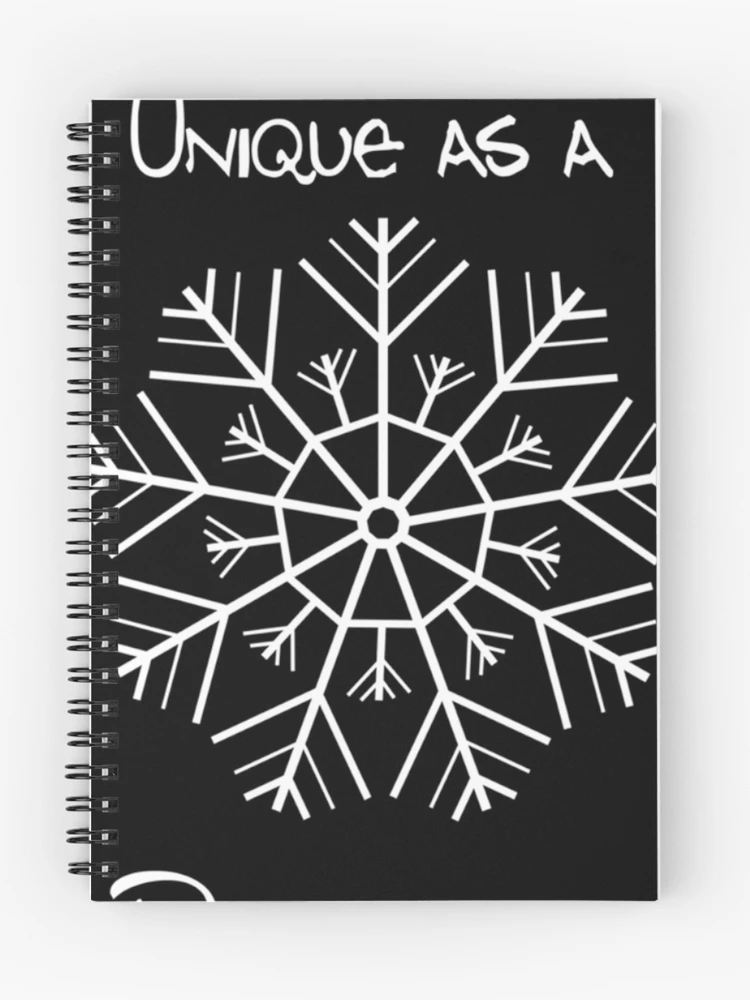 Thumbnail 1 of 3, Journal, Unique Snowflake Rommel Essential designed and sold by JenettaGrace.