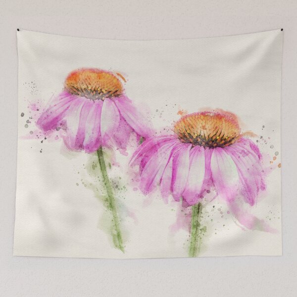 Item preview, Pink Coneflowers designed and sold by MelsPlace.