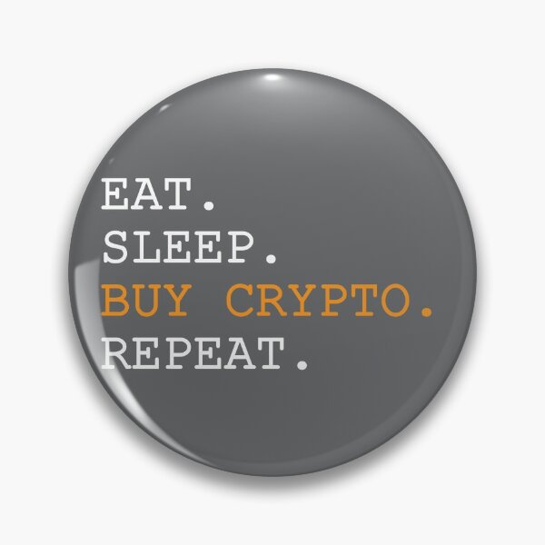 Item preview, Eat Sleep Crypto Repeat designed and sold by Anthony Joseph Latorre.