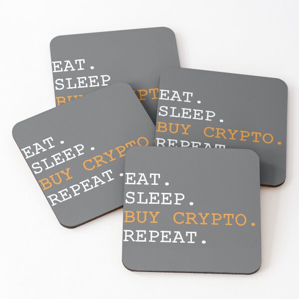 Item preview, Eat Sleep Crypto Repeat designed and sold by Anthony Joseph Latorre.