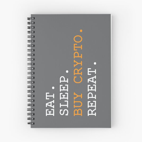 Item preview, Eat Sleep Crypto Repeat designed and sold by Anthony Joseph Latorre.
