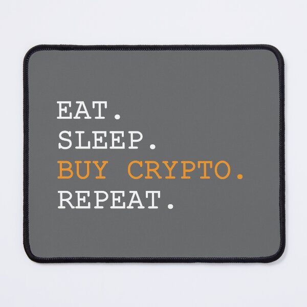Item preview, Eat Sleep Crypto Repeat designed and sold by Anthony Joseph Latorre.