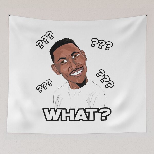 Item preview, Funny What? Meme Hand Painted Design designed and sold by Core Toggery.
