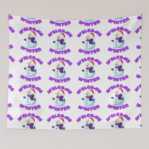Item preview, welcome winter- funny snowman designed and sold by Alreweny.