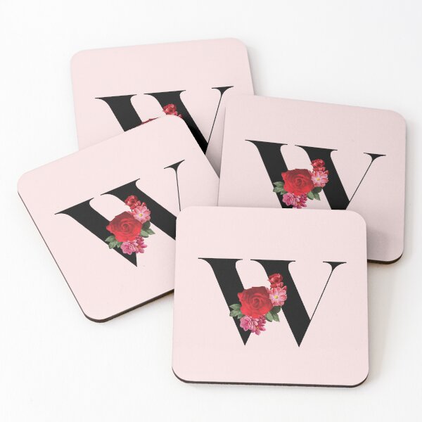 Item preview,  Floral Letter W |English Alphabet Series  designed and sold by BYNANA80.