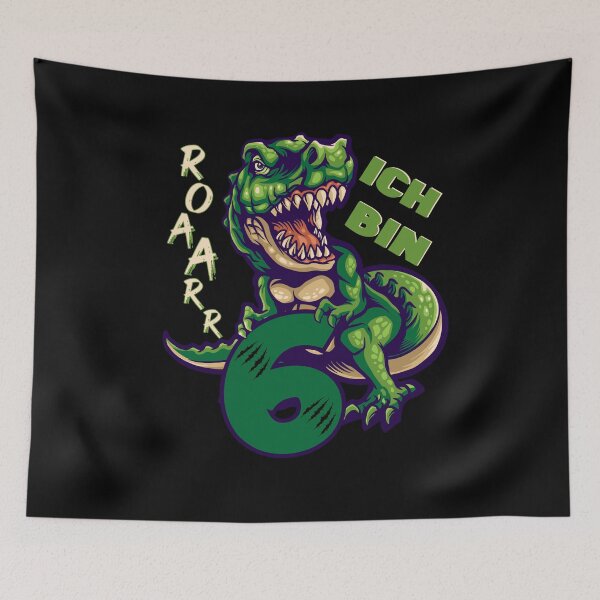 Item preview, 6th Birthday Rex Tyrannosaurus Trex 6 Years Old designed and sold by besTmanuFacture.