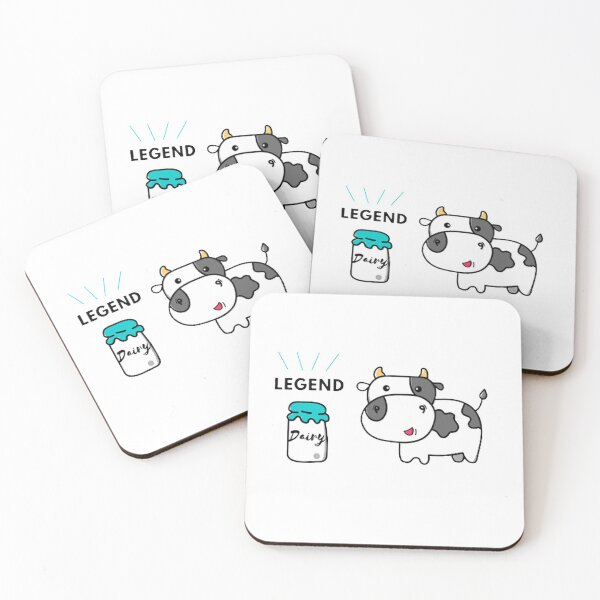 Item preview, Legend Dairy cow pun designed and sold by Tejal Bipath.