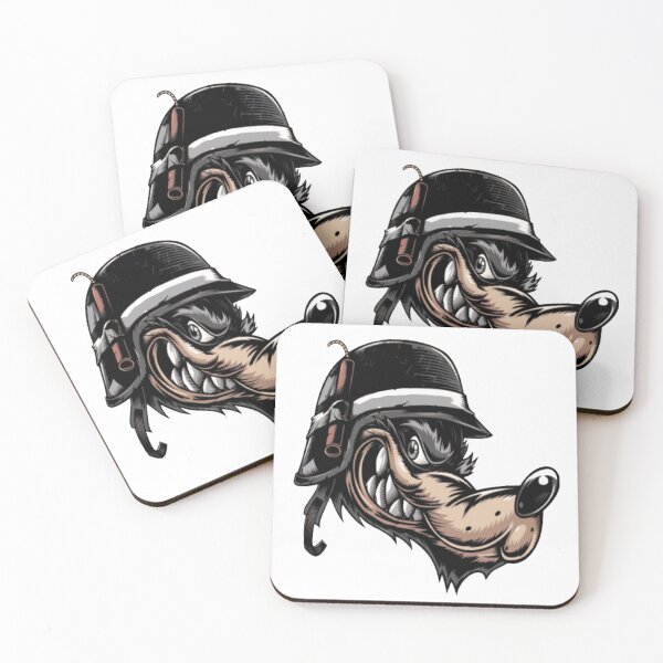 Item preview, Wolf Anthropomorphized Animal Teeth Aggression designed and sold by Painter1Joyx.