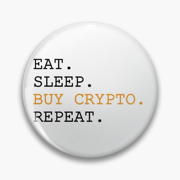 Item preview, Eat Sleep Crypto Repeat designed and sold by Anthony Joseph Latorre.