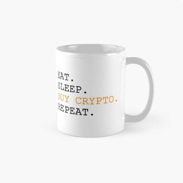 Item preview, Eat Sleep Crypto Repeat designed and sold by Anthony Joseph Latorre.