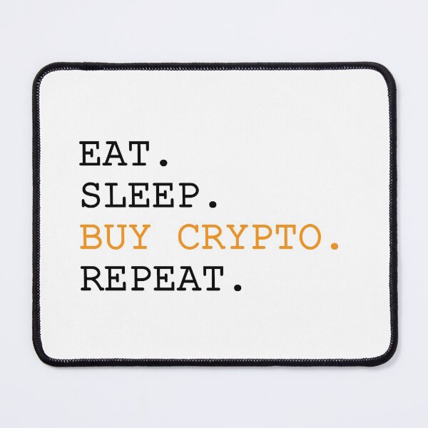 Item preview, Eat Sleep Crypto Repeat designed and sold by Anthony Joseph Latorre.