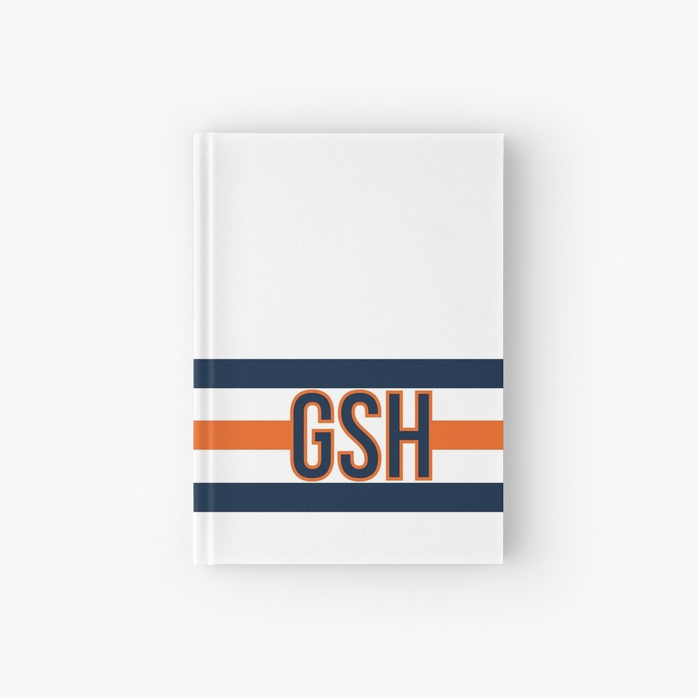 Chicago Bears Inspired GSH Stripes Spiral Notebook for Sale by  BearCreative