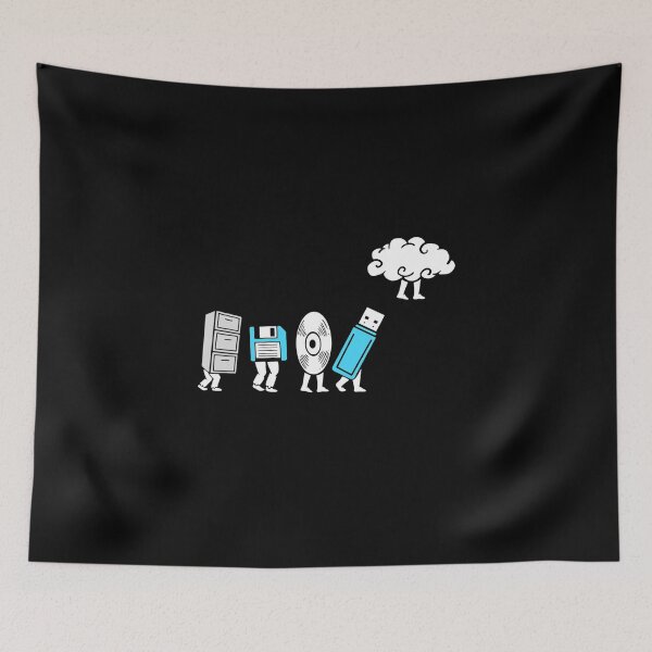 Item preview, Funny Works Cloud Computing Progression Funny Software Programmer designed and sold by LPDankdesign.