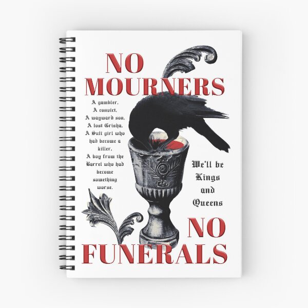 Item preview, No hay dolientes. No hay funerales. Seis de Cuervos designed and sold by yoshra.