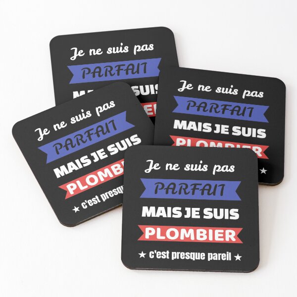 Aperçu de l'œuvre OBV - Je ne suis pas parfait mais je suis plombier créée et vendue par vb66.