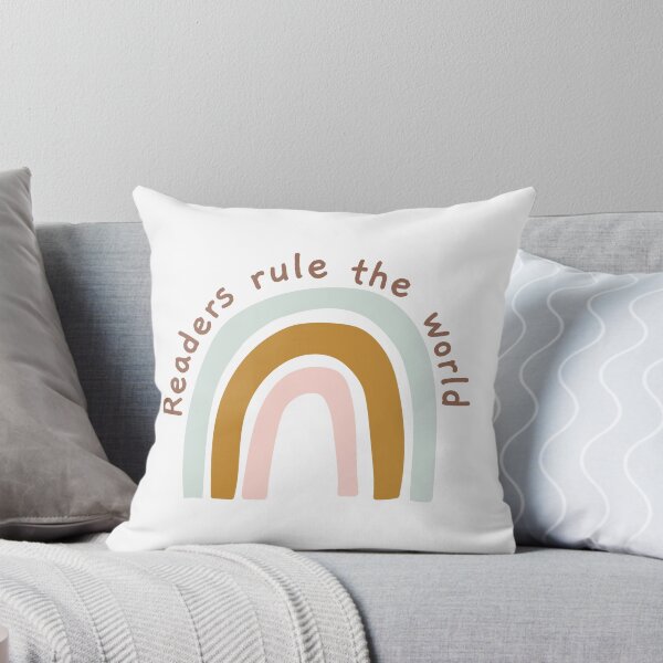 Item preview, Readers Rule The World!! designed and sold by The Bookworm Store.