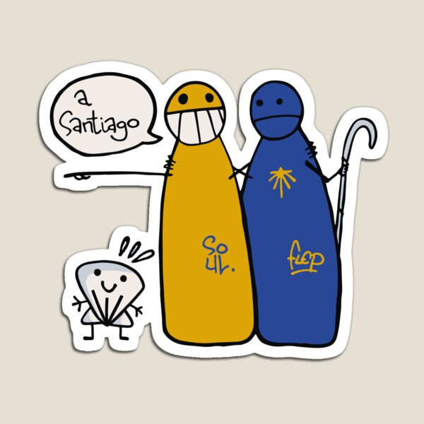 Artikel-Vorschau von Hermanos del Camino - Camino Buddies, designt und verkauft von Caminovi.