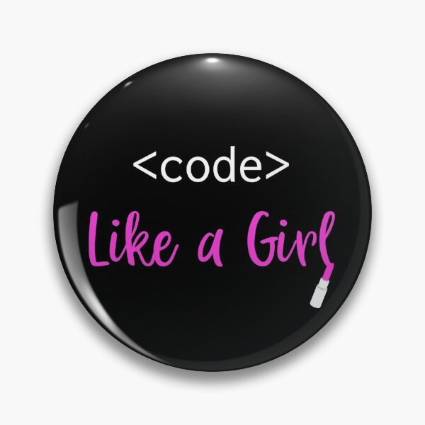 Item preview, Funny Works Code Like A Girl Programmer Gift For Girls Who Code designed and sold by CTankdesign.