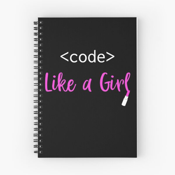 Item preview, Funny Works Code Like A Girl Programmer Gift For Girls Who Code designed and sold by CTankdesign.