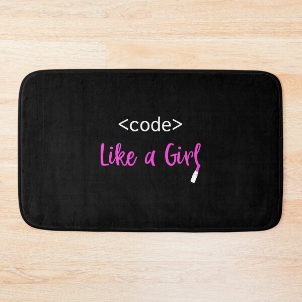 Item preview, Funny Works Code Like A Girl Programmer Gift For Girls Who Code designed and sold by CTankdesign.