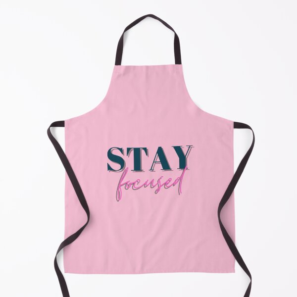 Item preview, Focus, Stay focused, Empowerment, Motivational, Inspirational, Pink designed and sold by Magic Love Art Print.