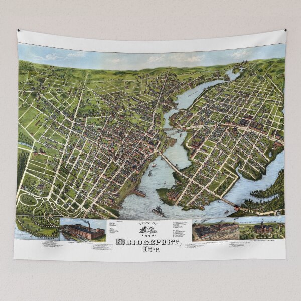 Item preview, Bridgeport - Connecticut - 1875 designed and sold by paulrommer.