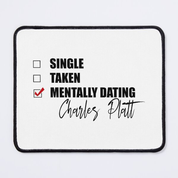 Item preview, Mentally Dating Charles Platt designed and sold by Bend-The-Trendd.