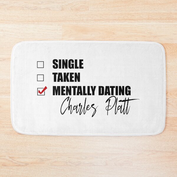 Item preview, Mentally Dating Charles Platt designed and sold by Bend-The-Trendd.