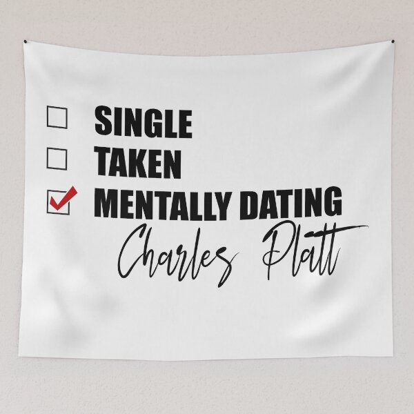 Item preview, Mentally Dating Charles Platt designed and sold by Bend-The-Trendd.