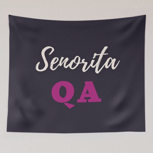 Item preview, Senorita QA T-shirt designed and sold by trendingatees.